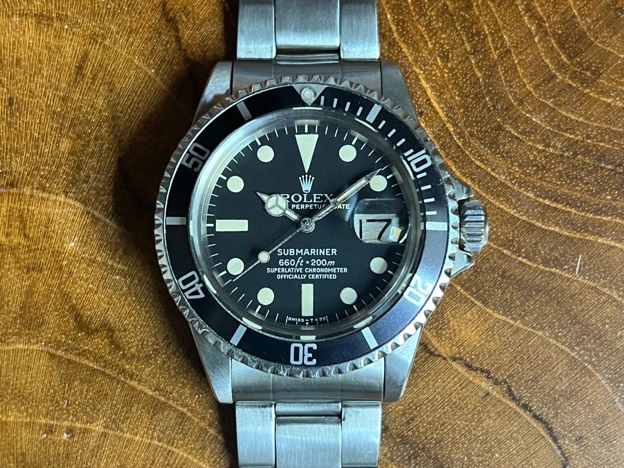 1978 Rolex Submariner 1680 Maxi — Shiny Happy Objects